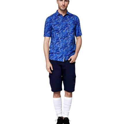 Men's Dot Camo UV Vented Fishing Shirt