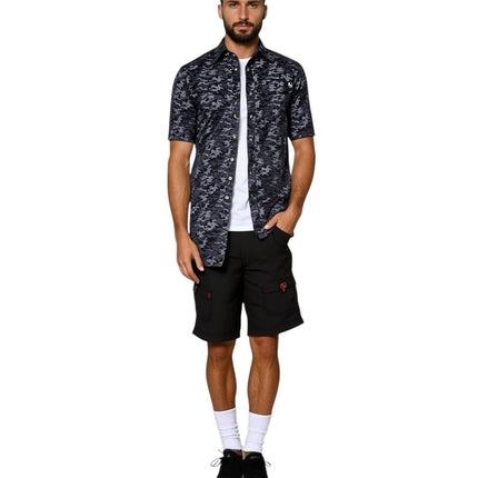 Men's Dot Camo UV Vented Fishing Shirt