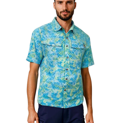 Men's Hexa Dreams UV Vented Fishing Shirt