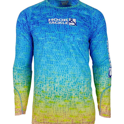 Men's Scaly Fins L/S UV Fishing Shirt