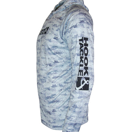 Men's Billfish Camo UV Fishing Hoodie
