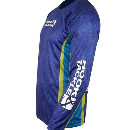 Men's Bass Camo L/S UV Fishing Shirt