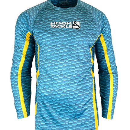 Men's Mahi Scales L/S UV Fishing Shirt