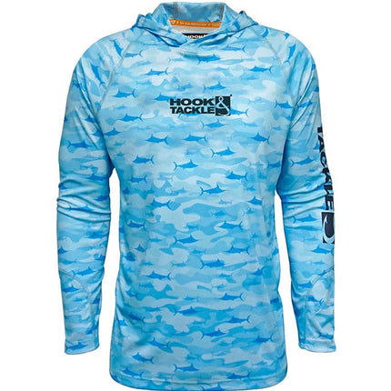 Men's Camo Billfish UV Fishing Hoodie