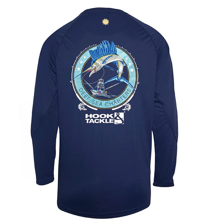 Men's Sail Fishing L/S UV Fishing Shirt