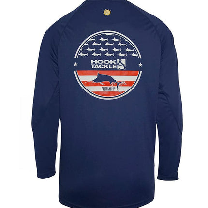 Youth Fins & Stripes UV Fishing Shirt (8-20)