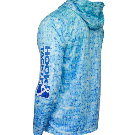 Men's Fish Shadows UV Fishing Hoodie