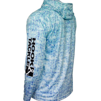 Men's Fish Shadows UV Fishing Hoodie