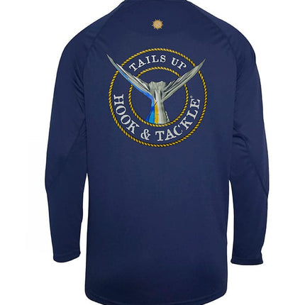 Men's Tails Up L/S UV Fishing Shirt