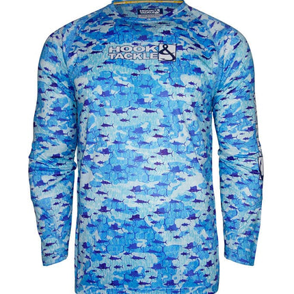 Youth Billfish Texture UV Fishing Shirt (8-20)
