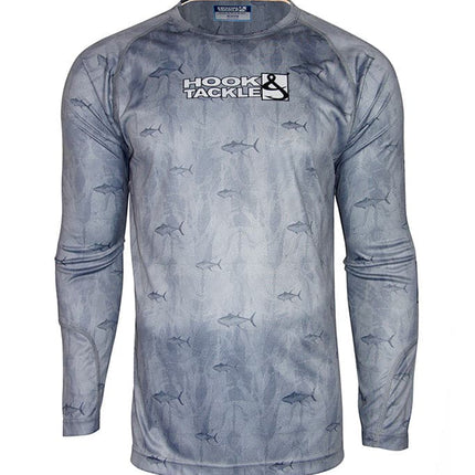 Men's Tuna Texture L/S UV Fishing Shirt