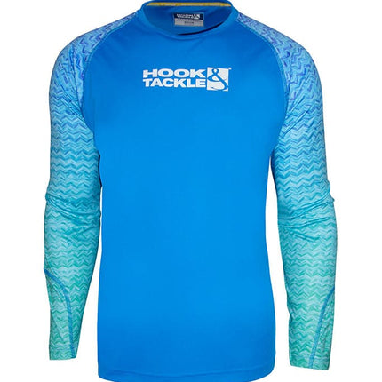 Youth Gradient Waves UV Fishing Shirt (8-20)