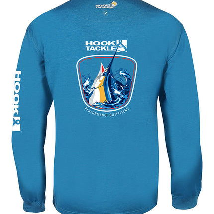 Men's Marlin Thrust L/S UV Fishing T-Shirt