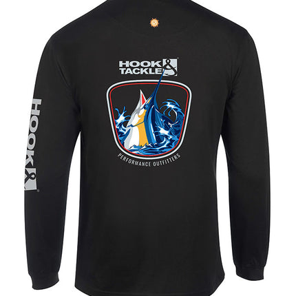 Men's Marlin Thrust L/S UV Fishing T-Shirt