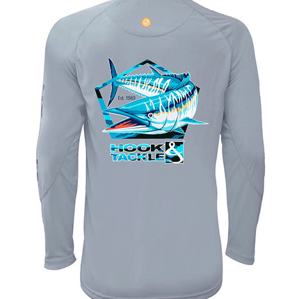 Men's Wahoo Pentagon L/S UV Fishing Shirt