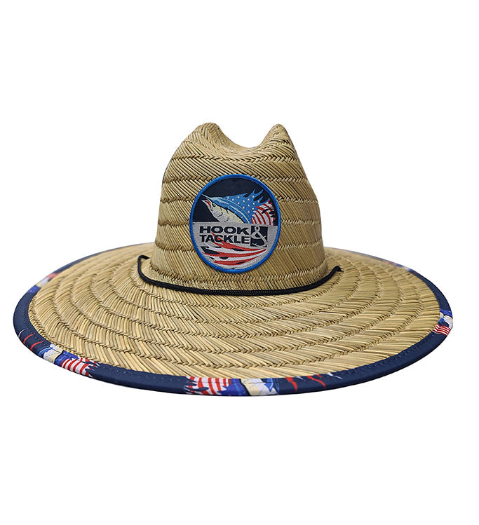 Sails & Stripes Straw Hat
