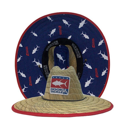 White Tuna Straw Hat