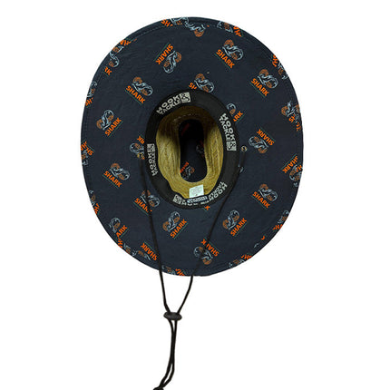 University of Miami Logo Straw Hat