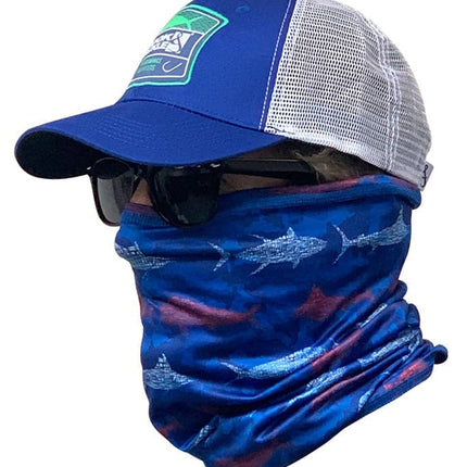 Fish & Stripes Face & Neck Gaiter