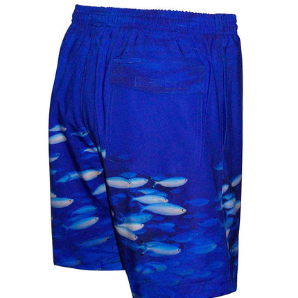 Men's Fish School Fishing Swim Trunk