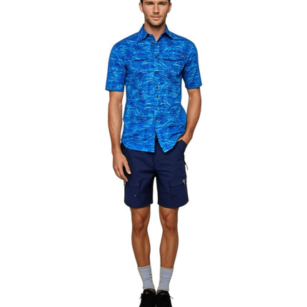 Men's Offshore Fishing  UV Vented Fishing Shirt