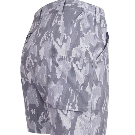 Men's Geo Camo Beer Can Lightweight Stretch Short