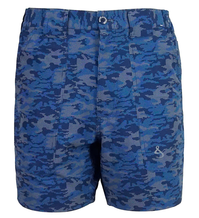 Men's Dot Camo Beer Can Lightweight Stretch Short