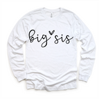2T Kids / White Long Sleeve Tee