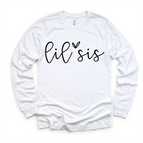 2T Kids / White Long Sleeve Tee