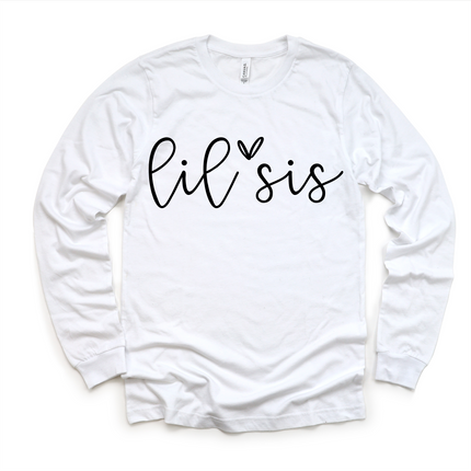 Lis Sis Sister Siblings Family Shirt - Sister Tee