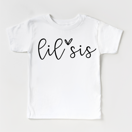 Lis Sis Sister Siblings Family Shirt - Sister Tee