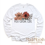 2T Kids / White Long Sleeve Tee