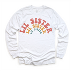 2T Kids / White Long Sleeve Tee
