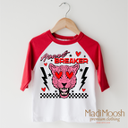 2T Kids / Red/White 3/4 Sleeve Tee