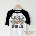 2T Kids / Black/White 3/4 Sleeve Tee