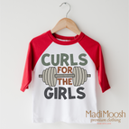 2T Kids / Red/White 3/4 Sleeve Tee