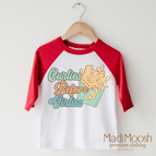 2T Kids / Red/White 3/4 Sleeve Tee