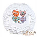 2T Kids / White Long Sleeve Tee