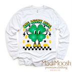 2T Kids / White Long Sleeve Tee