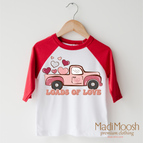 2T Kids / Red/White 3/4 Sleeve Tee