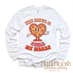 2T Kids / White Long Sleeve Tee