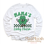2T Kids / White Long Sleeve Tee