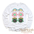 2T Kids / White Long Sleeve Tee