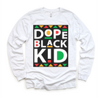 2T Kids / White Long Sleeve Tee