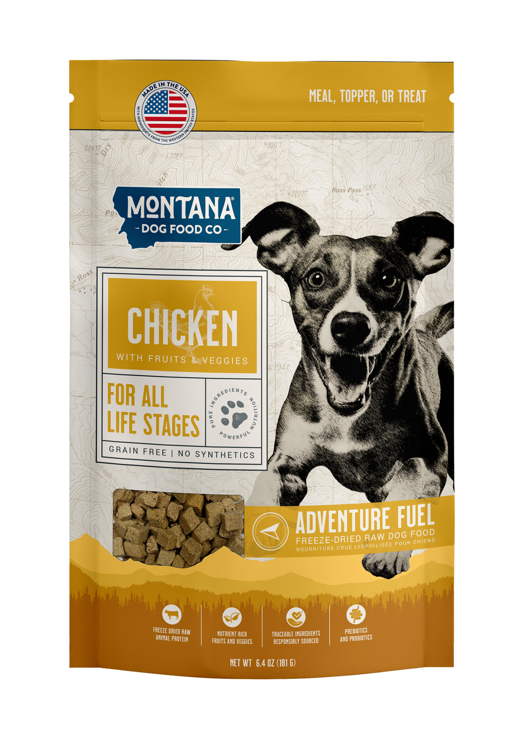 Grain-Free Chicken Freeze-dried Raw Adventure Fuel (Dog Food)