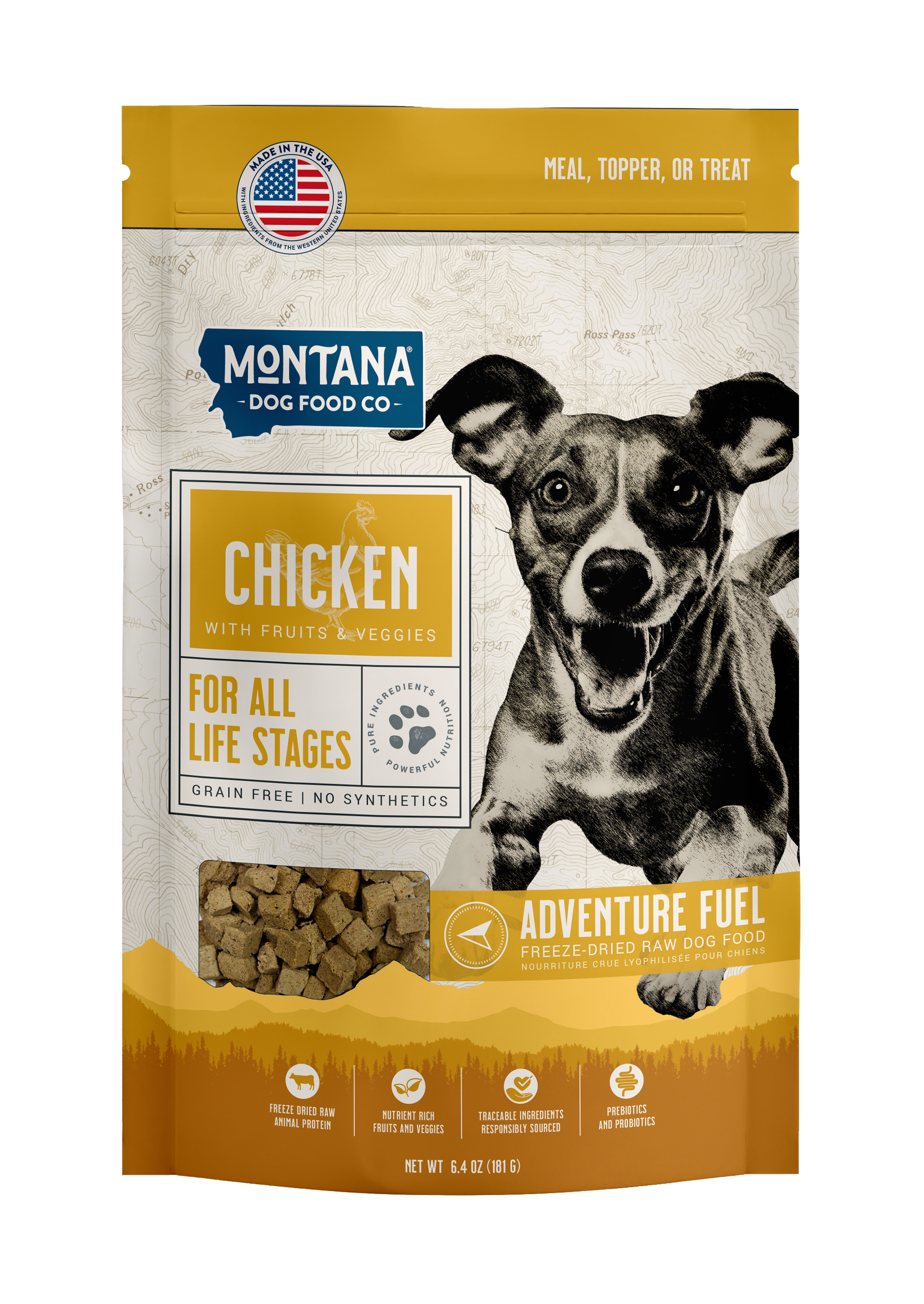 Grain-Free Chicken Freeze-dried Raw Adventure Fuel (Dog Food)
