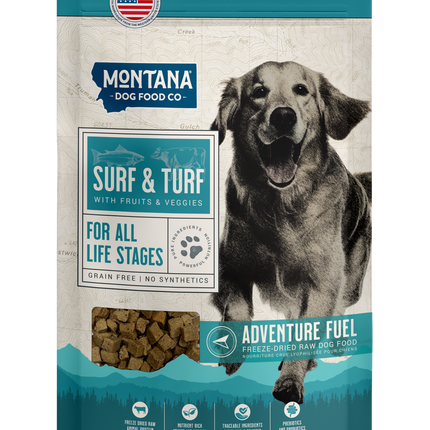 Grain-free Surf & Turf Freeze-dried Raw Adventure Fuel (Dog Food)