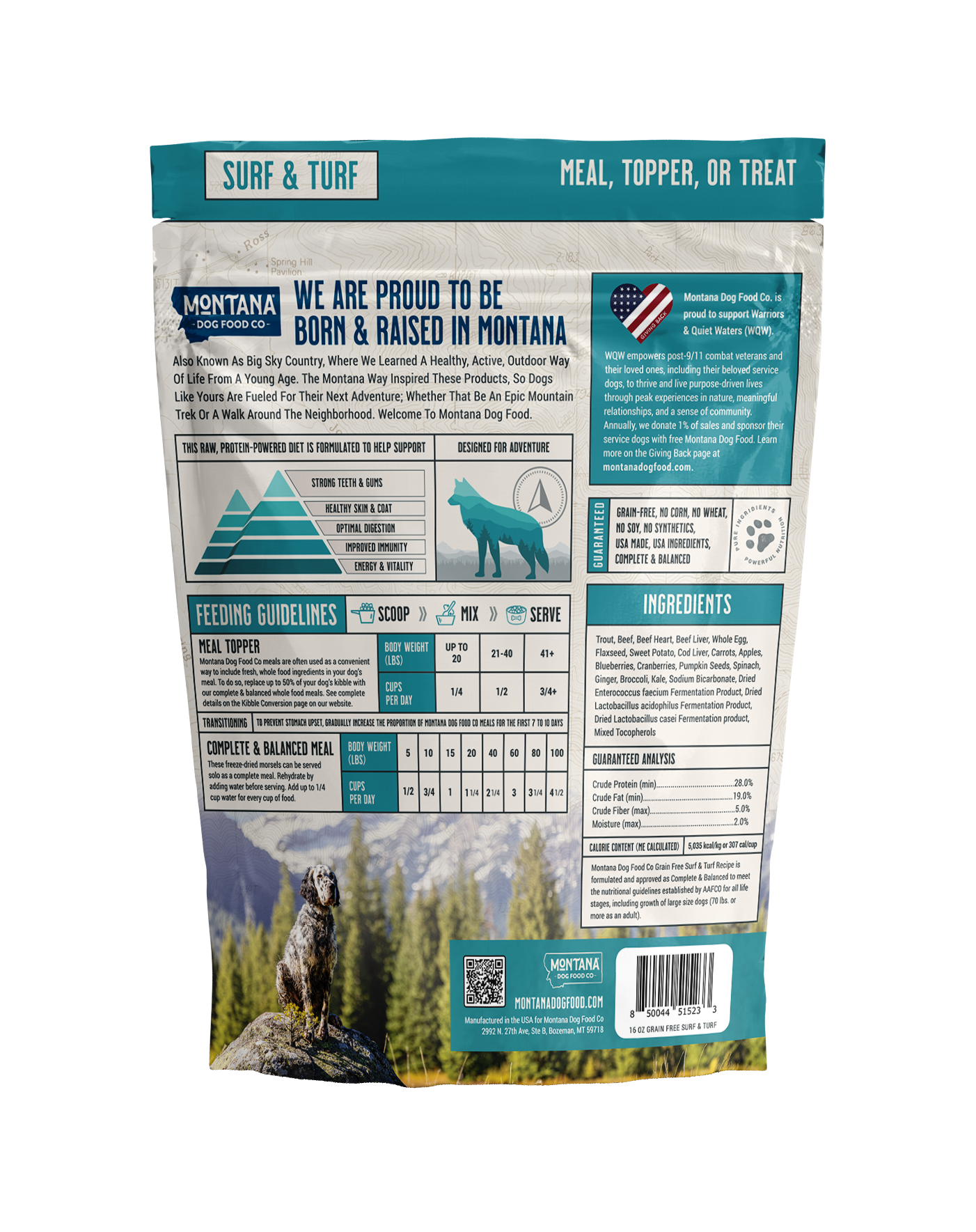 Adventure Fuel Freeze-dried Raw Grain-free Dog Food: 3 Pack