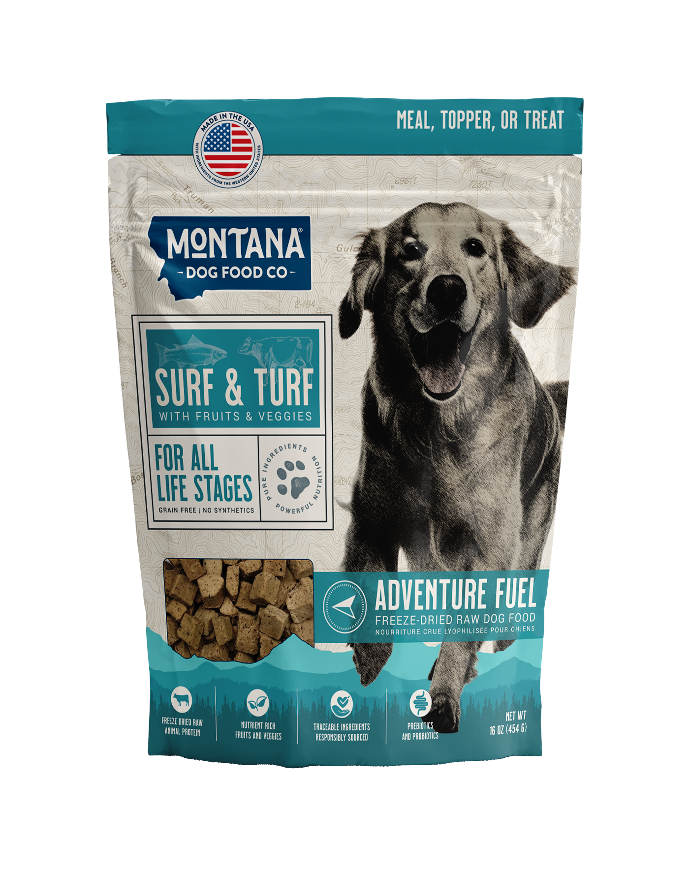 Adventure Fuel Freeze-dried Raw Grain-free Dog Food: 3 Pack