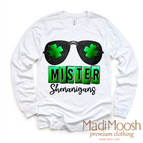 2T Kids / White Long Sleeve Tee